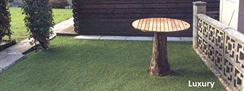 Luxury 30mm Pile Height Artificial Grass | Choose from 47 Sizes on this Listing | Cheap Natural & Realistic Looking Astro Garden Lawn | 4 x 6m of Cheap High Density Fake Turf