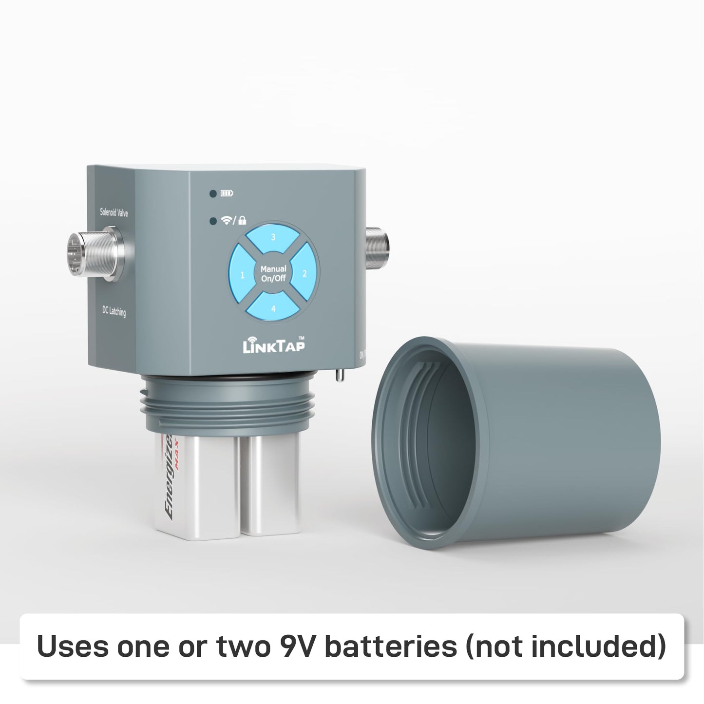 LinkTap Q1 4-Zone Smart Hose Timer & Gateway, Equals 4 G2S or 2 D1 Water Timers, 4 Built-in Flow Meters, Multiple Power Options, Easy Install & Use, Scalable Mesh Network via Extender, 2-Year Warranty