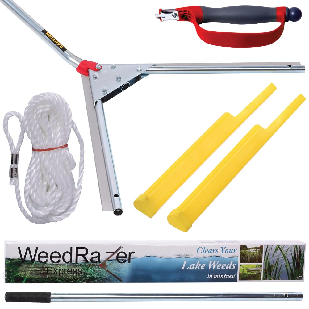 Weed Razer Express Aquatic Weed Cutter for Lakes, Ponds & Beaches