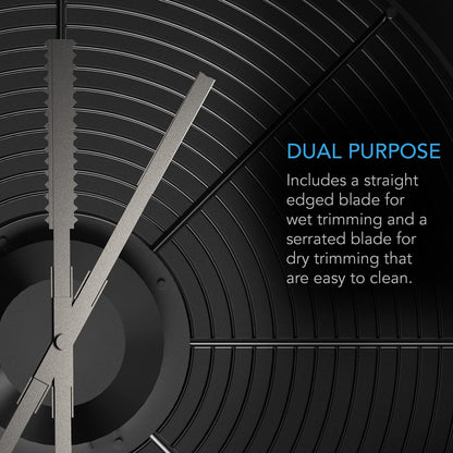 AC Infinity Bud Leaf Bowl Trimmer 48cm Clear Visibility Dome with Sharp Stainless Steel Blades, for Twist Spin Cutting Leaves, Buds, Flowers, Hydroponics Plants, 19-Inch