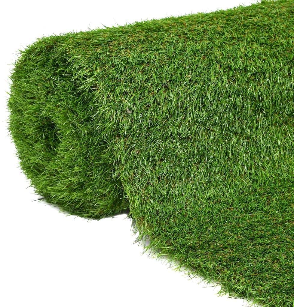 40mm Artificial Grass Realistic and Natural Looking Fake Lawn Astro Turf 1m, 1.5m, 2m, 3m, 4m & 5m Widths | 2m x 9m