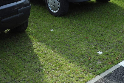 Grass Grid Black Plastic Paving Driveway Grid Turf Grass Lawn Path Gravel Protector Drainage Mat Shed/Car Park Mats (72)