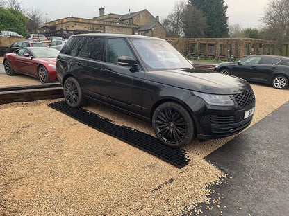 DRIVEWAY GRIDS X320 = 80 SQUARE METRES + HD MEMBRANE GROUND SHEET GRAVEL GRIDS GRAVEL GRIDS GRASS GRID PLASTIC STABILITY GRIDS ECO PAVING BASES & PARKING DRIVE WAY GRID POROUS GRASS OR GRAVEL GRIDS