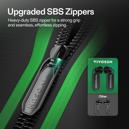VIVOSUN Grow Tent 36'' x 36'' x 72'', Made of Highly Reflective Mylar, with Viewing Window and Base Tray for Hydroponics and Indoor Growing, S336, Suitable for VS2000/VS3000