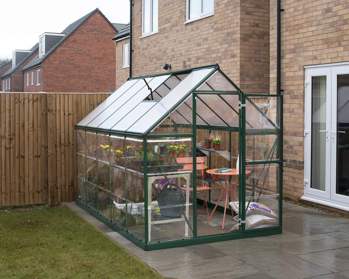 Palram Canopia Hybrid Greenhouse 6x10 Green